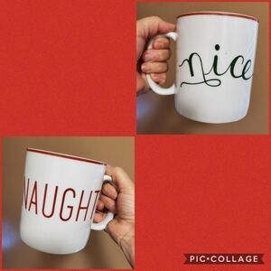 Naughty Nice Jumbo Size Mug 24 oz. By 222 Fifth